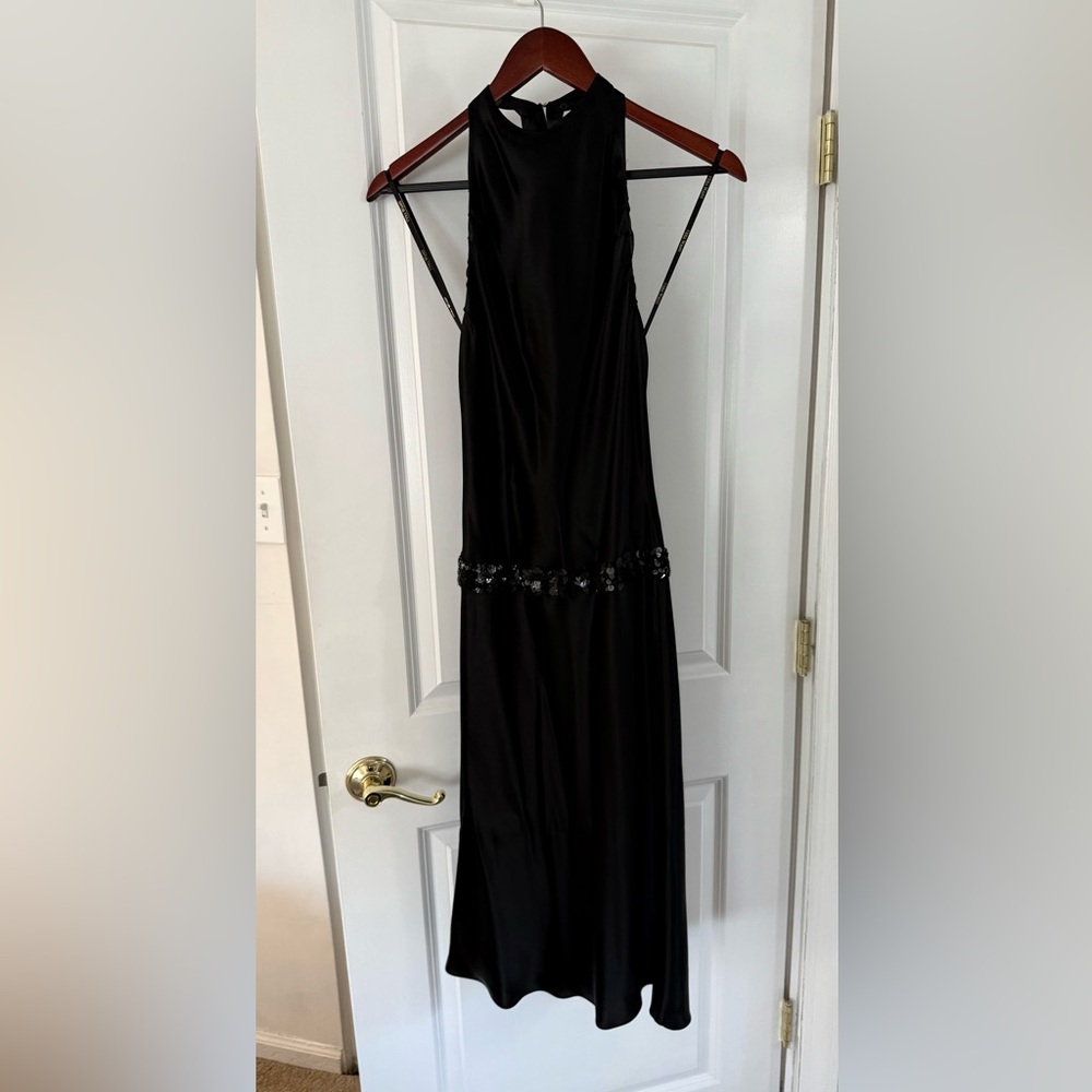 Classic Vera Wang halter dress